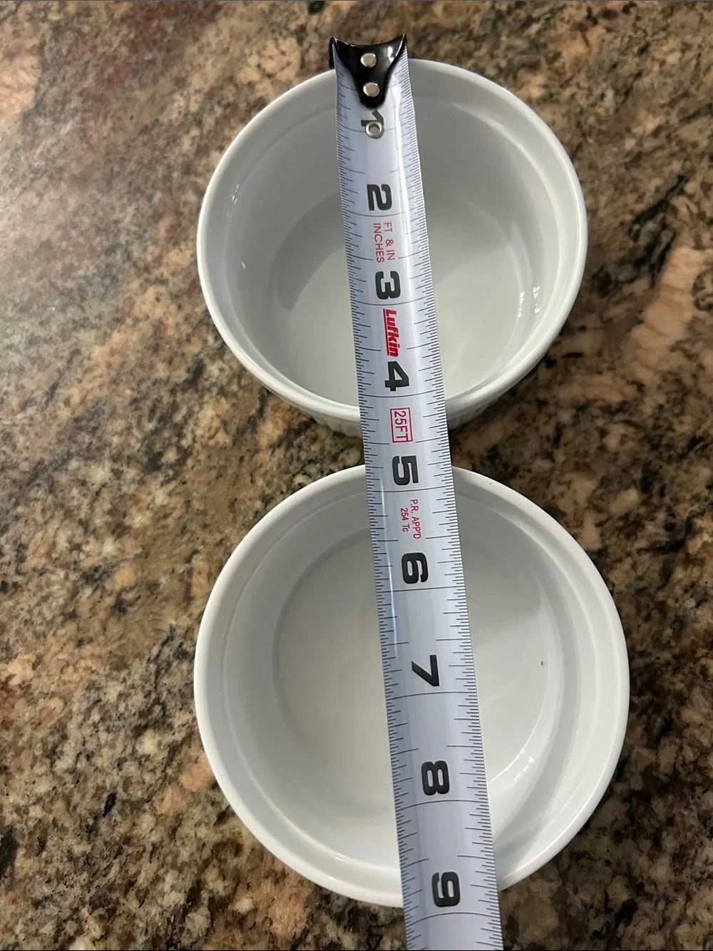 White Ceramic 4” Ramekin Set – Classic Baking Dishes (2-Pack)